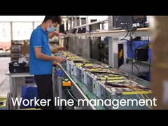 Certification UL 51.2V 100Ah Pièces de stockage d'énergie LiFePO4 à support empilé