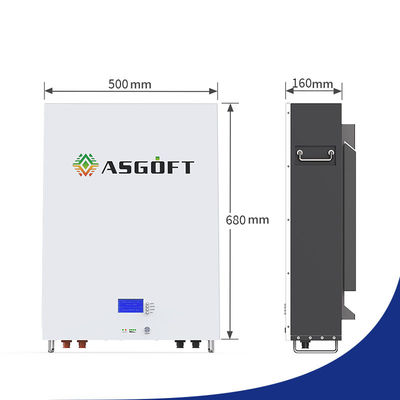 Catégorie à la maison d'Ion Battery 200ah 100ah 20kwh 10kwh 5kw de lithium de systèmes de stockage de l'énergie une batterie de Powerwall 48v Lifepo4