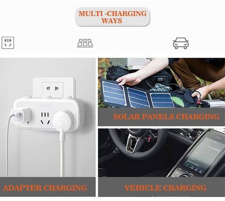 C.A. de C.C solaire du générateur 500W 288000mAh de station portative d'alimentation de secours avec l'affichage mené