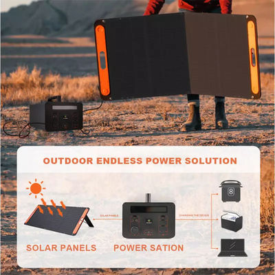 Type fait sur commande générateur solaire de centrale de C 300w 144000mAh avec C.C USB