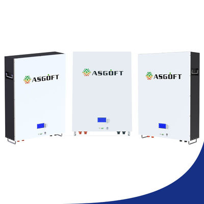 Batterie à énergie solaire fixée au mur de système Lfp 5kw 10kw 51.2v 48v 100ah Lifepo4 Powerwall de stockage