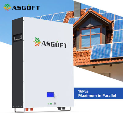 Volt hybride 5KWh de la batterie solaire 51,2 V 48 de Powerwall de lithium de la grille LiFePO4