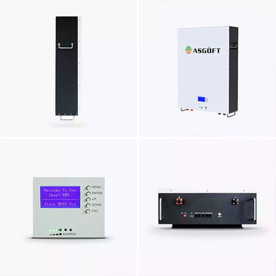 Volt hybride 5KWh de la batterie solaire 51,2 V 48 de Powerwall de lithium de la grille LiFePO4