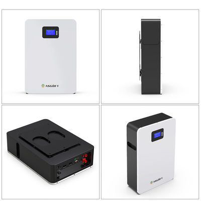 6000 batterie de la batterie 100ah 5.12kwh de stockage de l'énergie du ménage Lifepo4 de Tesla DOD de cycle
