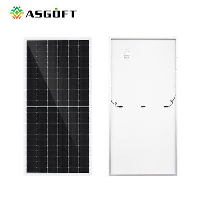 Les piles solaires monocristallines photovoltaïques renouvelables picovolte mono lambrisse 500watt 460w 540watt