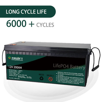Paquet profond 12v 100ah 150ah de batterie de Li-Ion Solar Lithium Lifepo 4 Ev de cycle