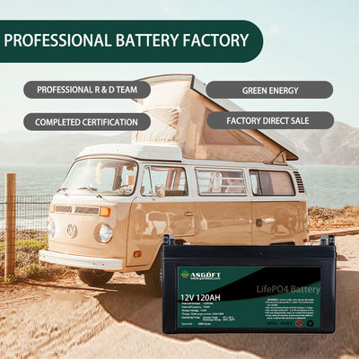 Paquet de batterie au lithium de LiFePo4 120AH 12V pour le stockage à énergie solaire d'Ev