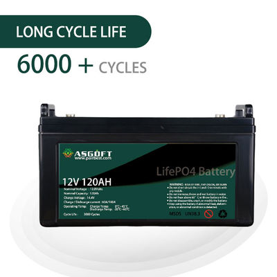 Ion Lithium Lifepo fait sur commande 4 paquets de batterie de 12v 120AH pour EV