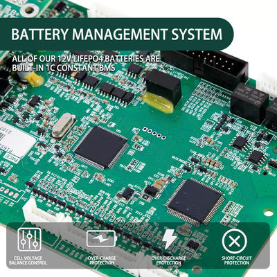 Ion Lithium Lifepo fait sur commande 4 paquets de batterie de 12v 120AH pour EV