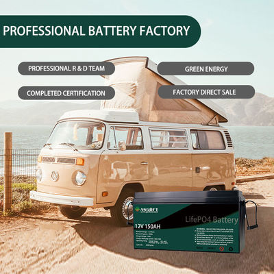 Paquet rechargeable 300ah 200ah 150ah 50ah 100ah de batterie au lithium du cycle profond LFP 24v 12V