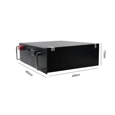 Paquet léger de batterie du lithium 200ah 48V Lifepo4 de stockage de l'énergie pour le chariot de golf