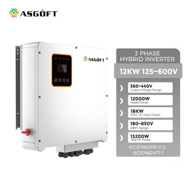 MPPT 5Kw solaire sur l'inverseur hybride 48V 220V 450V 10KVA de grille