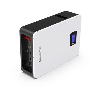 Garantie intégrée du lithium 100Ah 5.12kwh 5Years de batterie de BMS 48v 51V Lifepo4 avec marques de soutien d'affichage d'affichage à cristaux liquides de diverses d'I