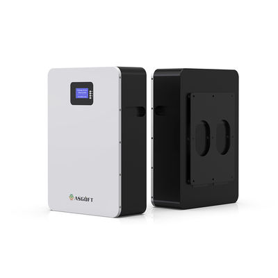 affichage intégré du lithium 100Ah 5.12kwh 10kw BMS Powerwall With Lcd de batterie de 48v 51V Lifepo4