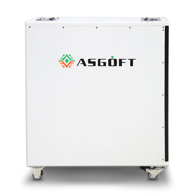 Tous dans un remisage des batteries portatif avec 220Ah la batterie de la tension MPPT de la capacité 25.6V avec les roues et la poignée verrouillables