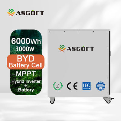 Génération mobile de sortie d'inverseur du paquet 3KW de batterie de BESS Portable 6Kwh lifepo4