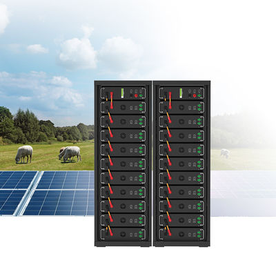 100kwh batterie commerciale de stockage d'énergie solaire 200kwh Lifepo4 Système d'énergie de batterie à onduleur hybride
