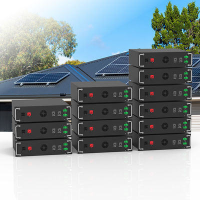 Batterie à haute tension 15kwh-750kwh Li-ion Lifepo4 51.2v 100Ah Batterie montée sur le rack Batterie au lithium-ion