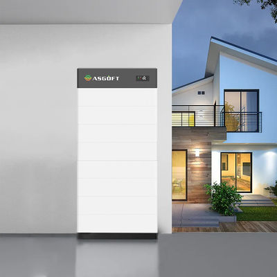 Systèmes de stockage d'énergie domestique haute tension 15kwh-40kwh 100Ah batteries lithium-ion pileuse