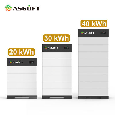 Système de boîtiers de batteries solaires 15kwh 20kwh 25kwh 30kwh 35kwh 40kwh générateur solaire empilable