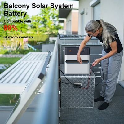 L'entrepôt allemand est prêt à brancher et à jouer 800W Balcon Système solaire