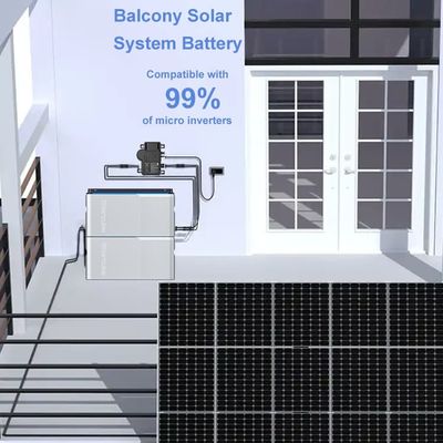 Centrale électrique de balcon 800W Micro-inverseur de balcon Système solaire batterie 1000W