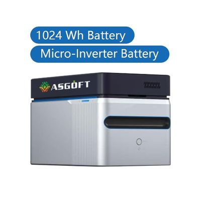 Système solaire de balcon de 800w avec batterie et panneau solaire à onduleur
