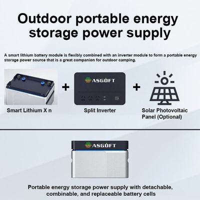 Système solaire de balcon de 800w avec batterie et panneau solaire à onduleur