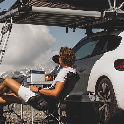 Système solaire de balcon de 800w avec batterie et panneau solaire à onduleur