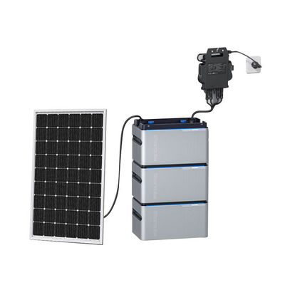 Micro-inverseur stockage d'énergie batterie balcon centrale solaire portable