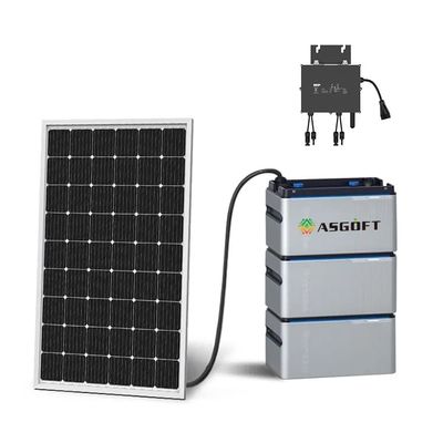 Micro-inverseur centrale solaire de balcon 800W batterie de stockage d'énergie