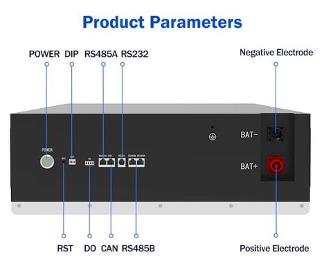 51.2V 280Ah 15kWh LiFePO4 batterie au lithium Bms empilable 10kWh 20kWh stockage Pv
