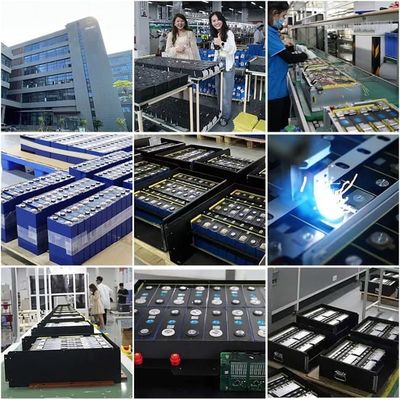 51.2V 100Ah 5kWh Lifepo4 Pack de batterie avec BMS Serve Rack pour le stockage d'énergie à domicile