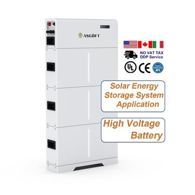 Réservoir d'énergie haute tension 10kwh 15kwh 20kwh Batterie au lithium