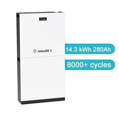 10 ans de garantie 8000+ cycles 48V 15kWh batterie du système de stockage d'énergie
