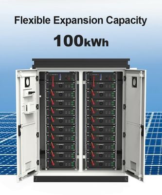 Système de stockage d'énergie commercial industriel 50 kW 100 kWh